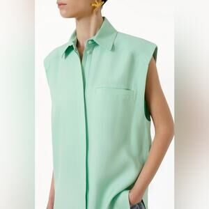 LOULOU STUDIO Maldo Linen Top